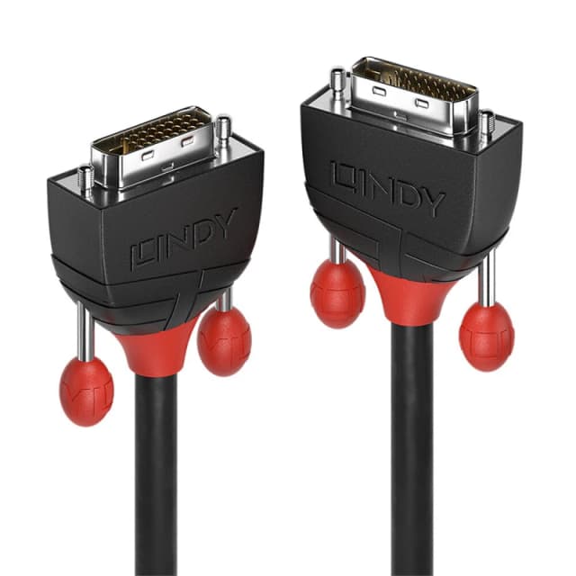 Lindy Lindy 1m DVI-D Dual Link Cable, Black Line 36251