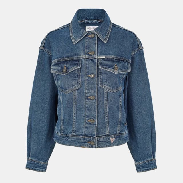 Guess Oversized Denim Trucker Jacket 14977050 Blue