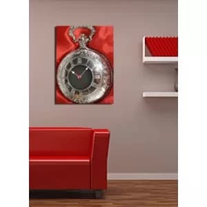 3040CS-10 Multicolor Decorative Canvas Wall Clock