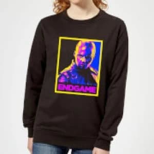 Avengers Endgame Nebula Poster Womens Sweatshirt - Black