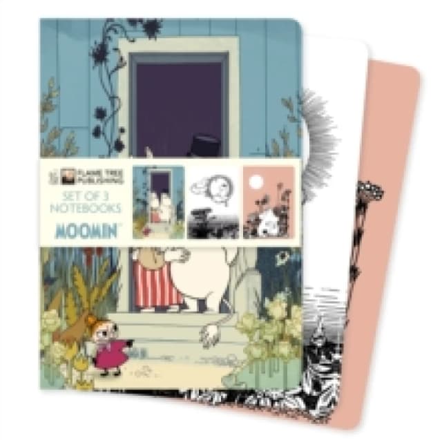 Moomin Set of 3 Standard Notebooks Notebook / blank book