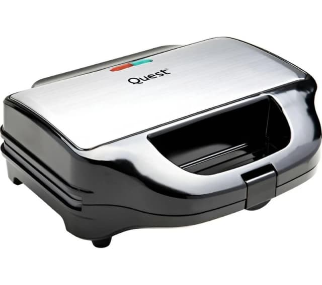 QUEST 37530 3-in-1 Snack Maker - Silver & Black 5025301375300