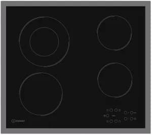 Indesit RI261X 4 Zone Electric Ceramic Hob