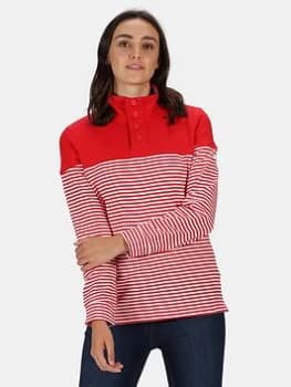 Regatta Camiola Half Fleece Top - Red, Size 18, Women