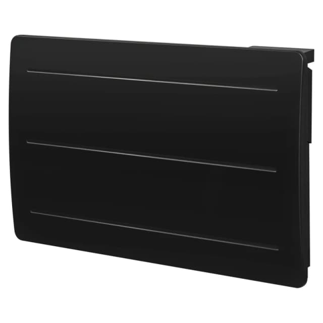 Adam Fires & Fireplaces Adam Onyx 1500W Ceramic Core Electric Radiator in Black Unisex