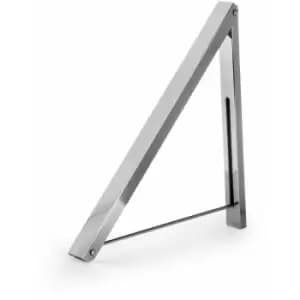 Wall Mounted Folding Clothes Hanger Single M&W - Silver