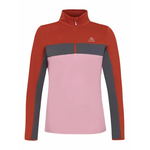 Protest Womens 1/4 zip sweatshirt Protest Prtnaiads Rouge Female 38