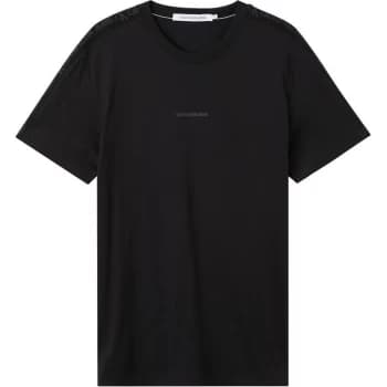 Calvin Klein Jeans Jacquard Tape T Shirt - CK Black