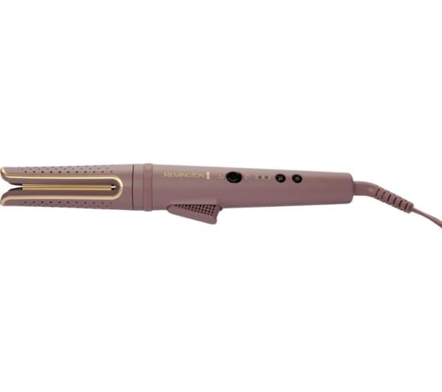 REMINGTON AIRvive Rotating Curling Wand - Mauve & Gold,Pink 5038061174892