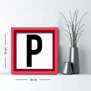 3030AHS-089k Multicolor Decorative Framed MDF Painting