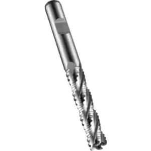 C403 10.00MM HSS-E Flatted Shank Long Series Roughing End Mill DIN 844 L