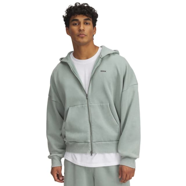 Under Armour Mens 1/4 Zip Fleece Green male S