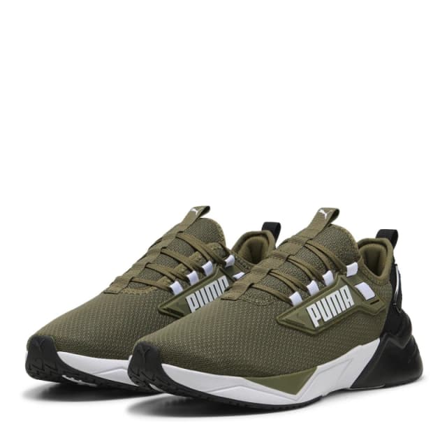 Puma Retaliate 3 Runners Mens Olive/Black male 7 (40.5)
