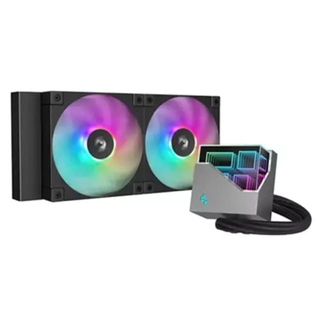 Deepcool DeepCool LT240 Processor All-in-One liquid cooler 12cm Black R-LT240-BKAMNC-G-1