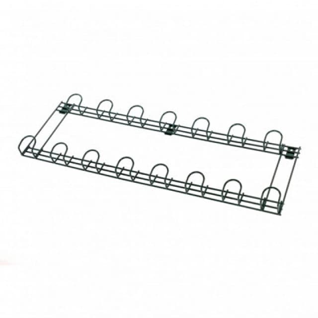 Oypla 15 Hook Wall Mounted Garden Tool Storage Rack Hanger Shed & Garage