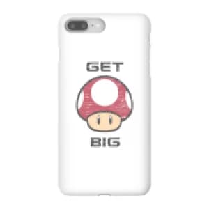 Nintendo Super Mario Get Big Mushroom Phone Case - iPhone 8 Plus - Snap Case - Gloss