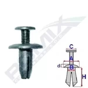 ROMIX Rivet B22091 TOYOTA,Yaris Schragheck (_P1_)