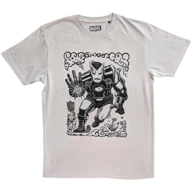 Marvel Iron Man Sketch T Shirt Multi unisex