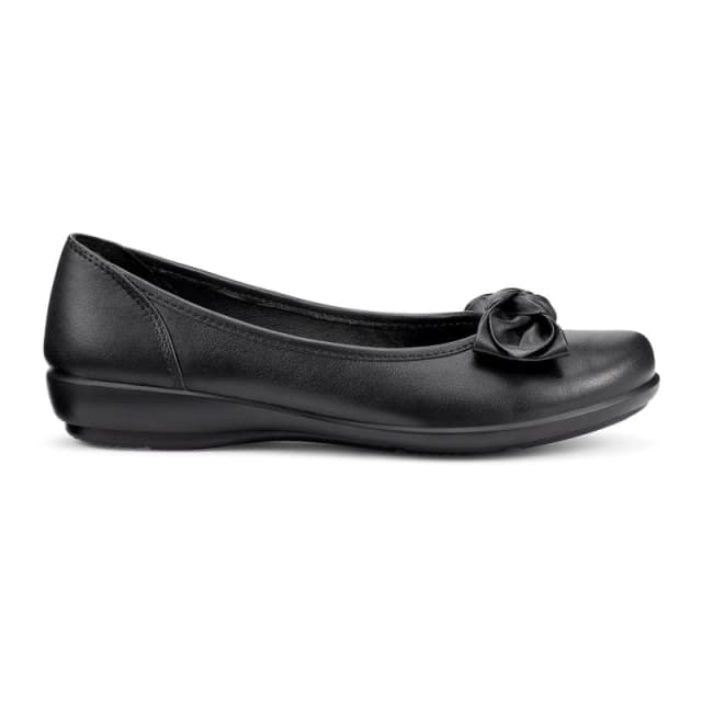 Hotter Womens 'Jewel' Ballerina Pumps in Black Size: 3 Black Female 3