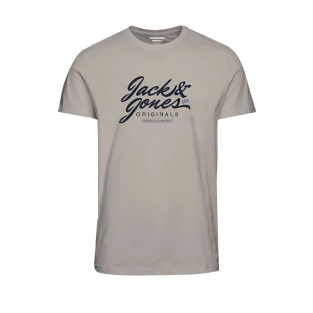 jack & jones Children's crew neck T-Shirt Jack & Jones Jorsymbol FST Beige Male 12 ans