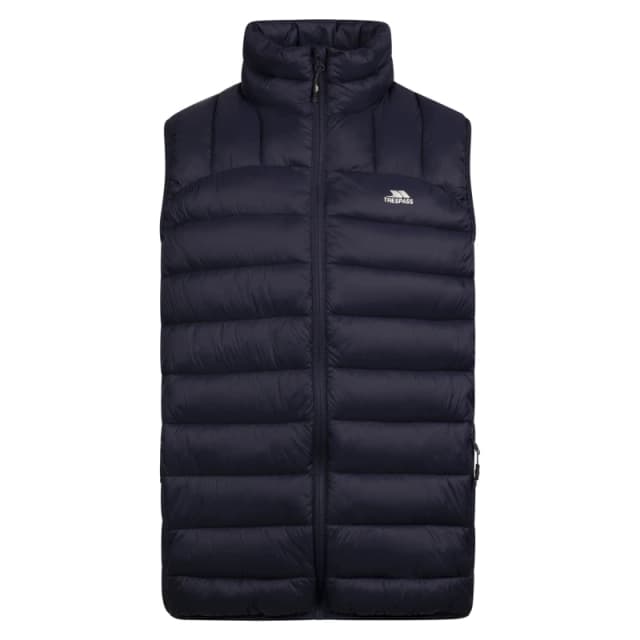 Trespass Trespass Men Fergal Gilet in Navy Size: X-Small Navy XS Male 5063750856056