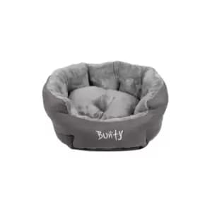 Bunty Grey Polar High Sided Dog Bed