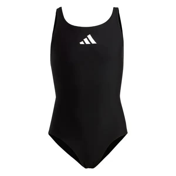 adidas Solid Small Logo Swimsuit One Piece Swimsuits 9-10 Years Black 42568503195
