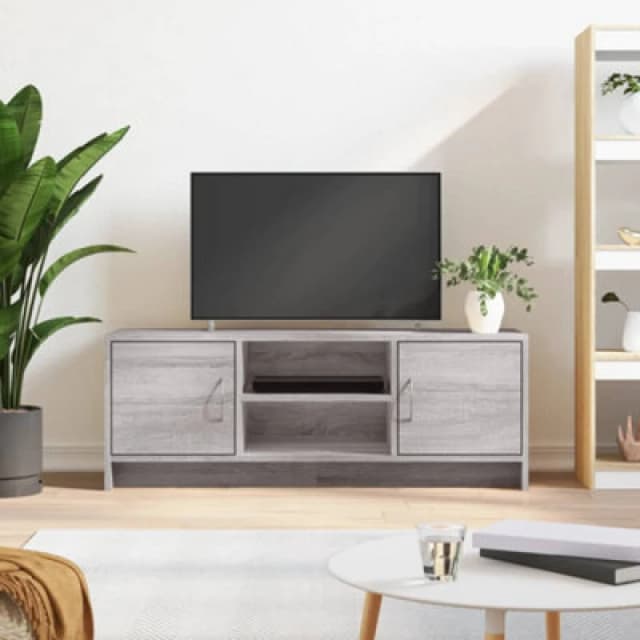 Vidaxl TV Cabinet Grey Sonoma 102X30X37.5cm Engineered Wood