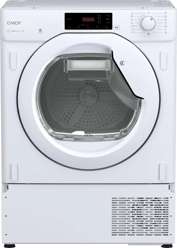 Candy Smart BCTD1 H7A1TE-80 WiFi Connected 7Kg Integrated Heat Pump Tumble Dryer - White - A+ Rated
