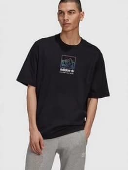 Adidas Originals Adiplore 2.0 Premium Graphic T-Shirt - Black