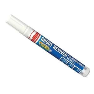 Unibond Grout Reviver Floor & Wall Tube 125ml Ice White