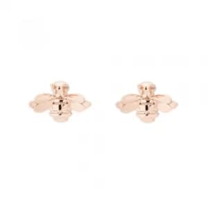 Ted Baker Beelii Bumble Bee Rose Gold Finish Stud Earrings...