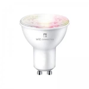 4Lite WiZ Connected SMART LED WiFi & Bluetooth GU10 Bulb White & Colours - 4L1-8043