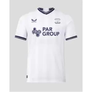 Castore Preston Home Shirt 2023 2024 Adults - White