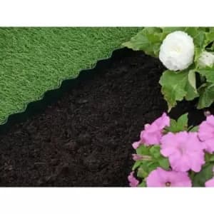 15cm x 10m Plastic Garden Lawn Path Border Edging Roll - Smart Garden