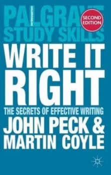 Write It Right by John Peck Paperback