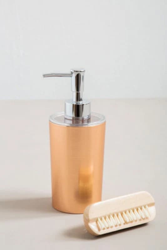 Premier Housewares Shine Soap Dispenser, Glamorous Style Gold