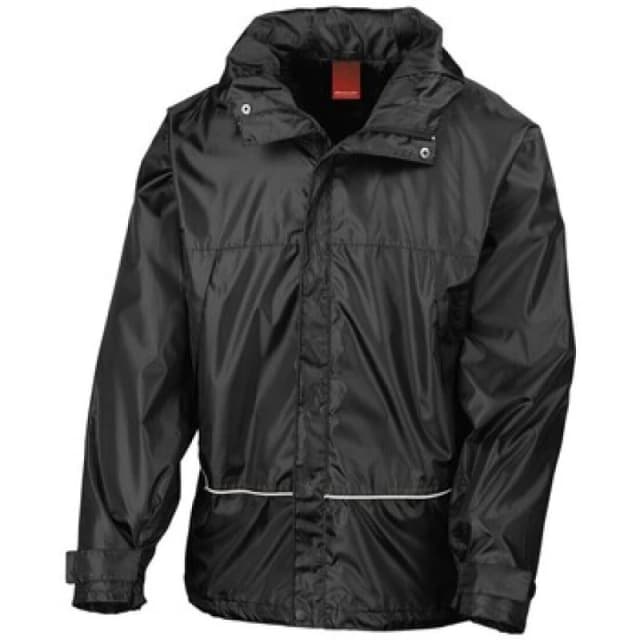 Result Result Men Pro Coach Waterproof Jacket in Black Size: Small Black S Male 5063527386250