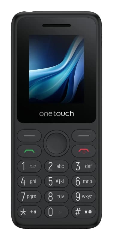 Alcatel TCL OneTouch 5041 4.57cm (1.8") 82.8g Black Senior phone T314D1-3ALCA112