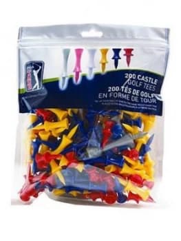 Pga Tour Castle Tees (200 Mixed Sizes)