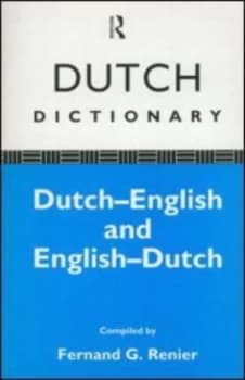 Dutch Dictionary by Fernand G. Renier Paperback