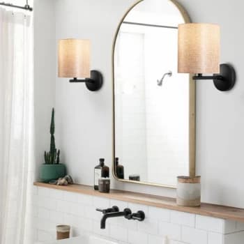 Profil - 4685 Black Cream Wall Lamp