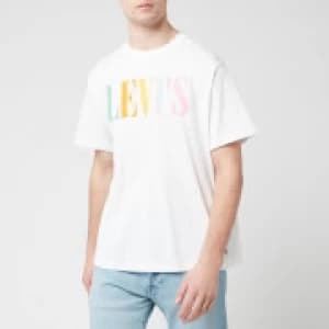 Levis Mens Relaxed Graphic T-Shirt - White - M