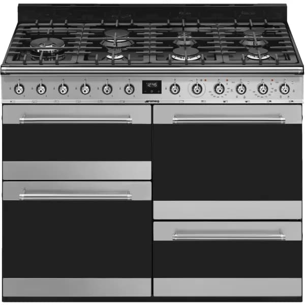 Smeg SYD4110I-1 Electric Range Cooker with Induction Hob - Stainless Steel - A/A Rated