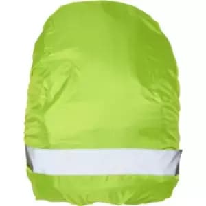 Bullet William Reflective/Waterproof Bag Cover (One Size) (Neon Yellow)