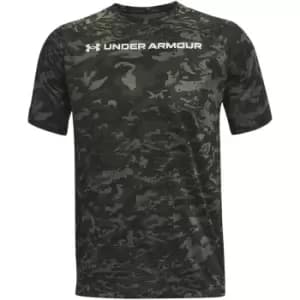 Under Armour Boxed Wordmark T Shirt Mens - Grey