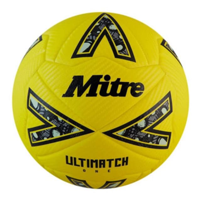Mitre Ultimatch One 2024 Football Yellow (5)