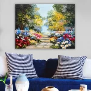 287446301_70100 Multicolor Decorative Canvas Painting