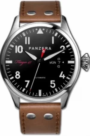 Mens Panzera FLIEGER 47M ARADO ASPIRE Automatic Watch F47-01MB