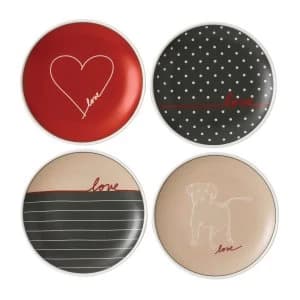 Royal Doulton Ellen DeGeneres 4 Signature Plates 15cm